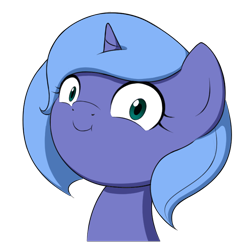 Size: 700x700 | Tagged: safe, artist:jdan-s, character:princess luna, :t, adoracreepy, creepy, cute, faec, female, filly, looking at you, lunabetes, s1 luna, simple background, smiling, solo, transparent background, wide eyes, woona