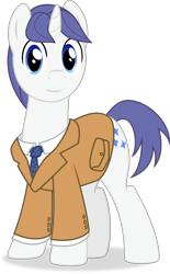 Size: 1860x2999 | Tagged: safe, artist:eagle1division, oc, oc only, oc:star scraper, species:pony, species:unicorn, derpibooru community collaboration, 2017 community collab, clothing, coat, male, necktie, simple background, solo, stallion, suit, transparent background