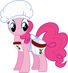 Size: 1000x1070 | Tagged: safe, artist:eagle1division, character:pinkie pie, species:pony, episode:the last roundup, g4, my little pony: friendship is magic, .svg available, cherry sorter outfit, clothing, cute, diapinkes, female, simple background, solo, transparent background, vector