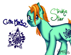 Size: 3507x2700 | Tagged: safe, artist:shamy-crist, oc, oc only, oc:stroke star, species:earth pony, species:pony, female, high res, mare, simple background, solo, transparent background