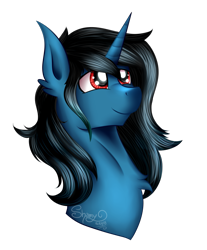 Size: 1047x1265 | Tagged: safe, artist:shamy-crist, oc, oc only, species:pony, species:unicorn, bust, chest fluff, ear fluff, male, portrait, simple background, solo, stallion, transparent background