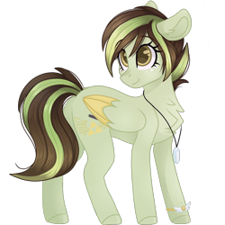 Size: 2048x2048 | Tagged: safe, artist:cinnamontee, oc, oc only, oc:akane, species:pegasus, species:pony, female, high res, mare, simple background, solo, transparent background, two toned wings