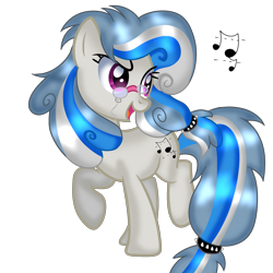 Size: 2048x2048 | Tagged: safe, artist:doraeartdreams-aspy, oc, oc only, oc:musical notes, parent:octavia melody, parent:vinyl scratch, parents:scratchtavia, species:earth pony, species:pony, glasses, magical lesbian spawn, music notes, next generation, offspring, simple background, solo, transparent background