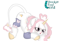 Size: 2230x1562 | Tagged: safe, artist:dookin, oc, oc only, oc:sugar moon, species:classical unicorn, species:pony, species:unicorn, cloven hooves, cute, leonine tail, simple background, solo, transparent background, unshorn fetlocks