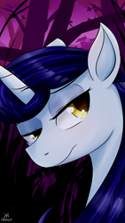 Size: 2160x3840 | Tagged: safe, artist:dashy21, character:moonlight raven, species:pony, species:unicorn, female, mare, solo