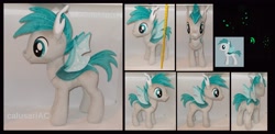 Size: 2708x1320 | Tagged: safe, artist:calusariac, oc, species:changepony, irl, male, photo, plushie, solo