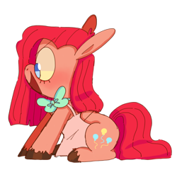 Size: 2100x2100 | Tagged: safe, artist:pinkiespresent, character:pinkamena diane pie, character:pinkie pie, species:earth pony, species:pony, fanfic:cupcakes, bow tie