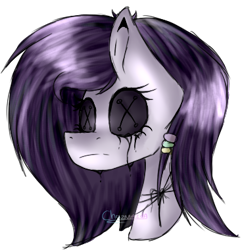 Size: 368x380 | Tagged: safe, artist:chazmazda, oc, oc only, species:earth pony, species:pony, color, shade, sketch, solo