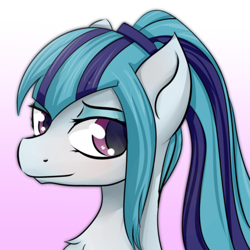 Size: 3000x3000 | Tagged: safe, artist:dashy21, character:sonata dusk, species:pony, female, solo