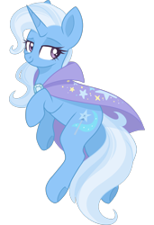 Size: 2048x3000 | Tagged: safe, artist:cinnamontee, character:trixie, species:pony, species:unicorn, cute, diatrixes, female, looking back, mare, simple background, smiling, solo, transparent background
