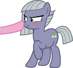Size: 1373x1287 | Tagged: safe, artist:anime-equestria, derpibooru original, edit, character:limestone pie, species:pony, angry, blushing, boop, cute, female, limabetes, limetsun pie, scrunchy face, simple background, solo, transparent background, tsundere, vector