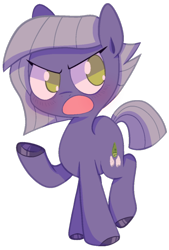 Size: 500x738 | Tagged: safe, artist:pinkiespresent, character:limestone pie, species:earth pony, species:pony, colored hooves, cute, female, limabetes, mare, no pupils, open mouth, simple background, solo, transparent background