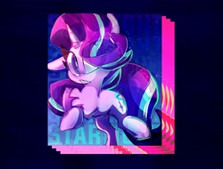 Size: 2100x1600 | Tagged: safe, artist:nekosnicker, character:starlight glimmer, species:pony, species:unicorn, chest fluff, eye clipping through hair, female, mare, solo