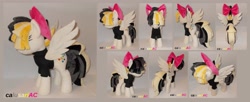 Size: 3280x1344 | Tagged: safe, artist:calusariac, character:songbird serenade, species:pony, my little pony: the movie (2017), irl, photo, plushie, solo