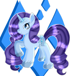 Size: 2000x2000 | Tagged: safe, artist:doraeartdreams-aspy, character:rarity, species:pony, species:unicorn, g5 leak, leak, female, hooves, mare, raised hoof, rarity (g5), redesign, simple background, smiling, solo, transparent background