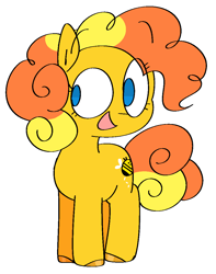 Size: 870x1105 | Tagged: safe, artist:pinkiespresent, character:bumblesweet, character:honeybuzz, species:earth pony, species:pony, female, simple background, solo, white background