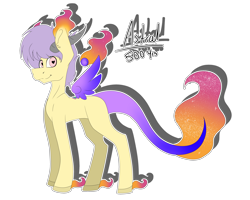 Size: 5000x4000 | Tagged: safe, artist:chazmazda, oc, species:pony, colored, commission, commissions open, digital art, flat colors, floating wings, fullbody, heart eyes, horn, horns, lost soul ponies, original species, outline, simple background, solo, soul, transparent background, wingding eyes, wings