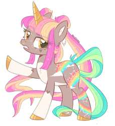 Size: 2456x2678 | Tagged: safe, artist:akiiichaos, base used, oc, oc:diva, species:pony, species:unicorn, colored horn, female, horn, mare, nose piercing, nose ring, piercing, simple background, solo, transparent background
