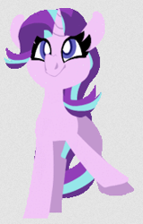 Size: 176x277 | Tagged: safe, artist:nekosnicker, character:starlight glimmer, species:pony, species:unicorn, cute, dancing, female, mare, smiling, solo
