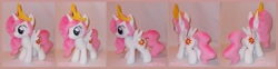 Size: 5216x1300 | Tagged: safe, artist:calusariac, character:princess celestia, species:alicorn, species:pony, cewestia, female, filly, irl, photo, pink-mane celestia, plushie, solo, young celestia, younger