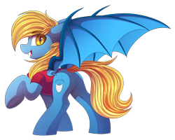 Size: 4996x4001 | Tagged: safe, alternate version, artist:ask-colorsound, oc, oc only, oc:aliax smily, species:bat pony, species:pony, g4, bat pony oc, bat wings, clothing, commission, cute, male, simple background, solo, transparent background, wings, ych result