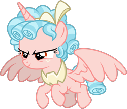 Size: 8000x6884 | Tagged: safe, artist:chrzanek97, character:cozy glow, species:alicorn, species:pony, episode:the ending of the end, g4, my little pony: friendship is magic, alicornified, cozycorn, female, race swap, simple background, solo, transparent background