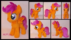 Size: 4920x2800 | Tagged: safe, artist:calusariac, character:scootaloo, species:pegasus, species:pony, g4, irl, photo, plushie, solo
