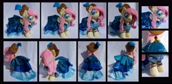 Size: 5640x2776 | Tagged: safe, artist:calusariac, character:fluttershy, species:pony, g4, clothing, dress, irl, photo, pirate fluttershy, plushie, solo