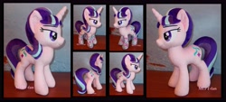 Size: 7784x3504 | Tagged: safe, artist:calusariac, character:starlight glimmer, species:pony, g4, irl, photo, plushie, solo
