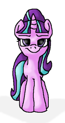Size: 272x510 | Tagged: safe, artist:mojo1985, character:starlight glimmer, episode:the cutie map, g4, my little pony: friendship is magic, female, s5 starlight, smug, smuglight glimmer, solo, that was fast