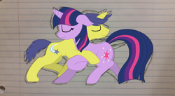 Size: 1977x1080 | Tagged: safe, artist:eagle1division, character:comet tail, character:twilight sparkle, ship:cometlight, episode:hearts and hooves day, g4, my little pony: friendship is magic, cute, hug, shipping, sketch, valentine, valentine's day, vector