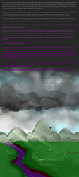 Size: 862x1920 | Tagged: safe, artist:severus, oc, oc only, oc:stormfront, oc:tezza, comic:serpent's coils, coatl, flying, semi-grimdark series, stories from the front, text