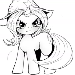Size: 1024x1030 | Tagged: safe, artist:skippy_the_moon, character:trixie, species:pony, species:unicorn, crying, female, mare, solo