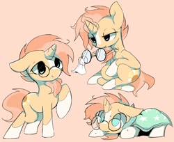 Size: 1024x834 | Tagged: safe, artist:skippy_the_moon, character:sunburst, species:pony, species:unicorn, episode:the crystalling, g4, my little pony: friendship is magic, cute, glasses, male, sunbetes