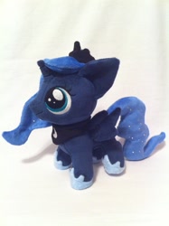 Size: 1936x2592 | Tagged: safe, artist:planetplush, character:princess luna, species:pony, female, filly, irl, photo, plushie, solo