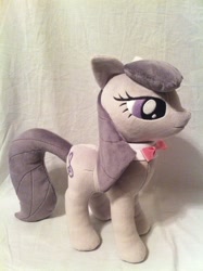 Size: 1936x2592 | Tagged: safe, artist:planetplush, character:octavia melody, bow tie, irl, photo, plushie, solo