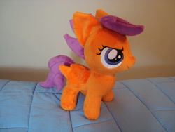 Size: 900x675 | Tagged: safe, artist:planetplush, character:scootaloo, species:pegasus, species:pony, irl, photo, plushie, solo