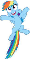 Size: 6709x13021 | Tagged: safe, artist:decprincess, character:rainbow dash, episode:trade ya, g4, my little pony: friendship is magic, absurd resolution, female, simple background, solo, transparent background, vector