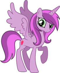 Size: 7560x9228 | Tagged: safe, artist:decprincess, oc, oc only, oc:shining heart, species:alicorn, species:pony, absurd resolution, alicorn oc, simple background, solo, transparent background, vector