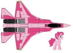 Size: 1315x957 | Tagged: safe, artist:bagera3005, artist:trotsworth, artist:zhanrae30, character:pinkie pie, bubble berry, plane, recolor, rule 63