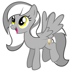 Size: 3000x3000 | Tagged: safe, artist:besttubahorse, oc, oc only, oc:lightning slashy, species:pegasus, species:pony, female, mare, simple background, solo, transparent background, vector