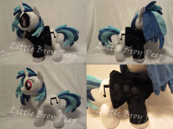 Size: 1597x1197 | Tagged: safe, artist:little-broy-peep, character:dj pon-3, character:vinyl scratch, irl, photo, plushie