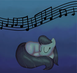 Size: 1418x1345 | Tagged: safe, artist:grennadder, character:octavia melody, female, sleeping, solo
