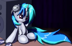 Size: 1700x1100 | Tagged: safe, artist:grennadder, character:dj pon-3, character:vinyl scratch, female, solo