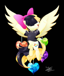 Size: 800x947 | Tagged: safe, artist:ii-art, character:songbird serenade, species:pegasus, species:pony, my little pony: the movie (2017), female, shirt design, sia (singer), solo, watermark