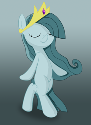 Size: 1260x1732 | Tagged: safe, artist:kas92, character:marble pie, species:pony, bipedal, tiara