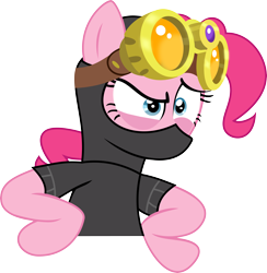 Size: 5000x5120 | Tagged: safe, artist:mrcbleck, character:pinkie pie, episode:pinkie spy, episode:the crystal empire, g4, my little pony: equestria girls, my little pony: friendship is magic, spoiler:s03, absurd resolution, bust, female, simple background, solo, transparent background, vector