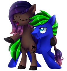 Size: 1339x1413 | Tagged: safe, artist:sugguk, oc, oc only, oc:circuit breaker, oc:evening howler, species:pony, bipedal