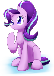 Size: 1000x1395 | Tagged: safe, artist:acersiii, character:starlight glimmer, :3, cute, female, simple background, solo, transparent background