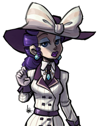 Size: 585x750 | Tagged: safe, artist:theartrix, character:rarity, species:human, episode:p.p.o.v. (pony point of view), g4, my little pony: friendship is magic, clothing, costume, female, humanized, raristocrat, rose dewitt bukater, simple background, solo, titanic, transparent background